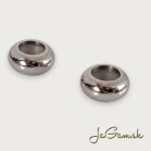 Korálka-slider 10x4mm CHIRURGICKÁ OCEĽ, 5ks (ch1801)